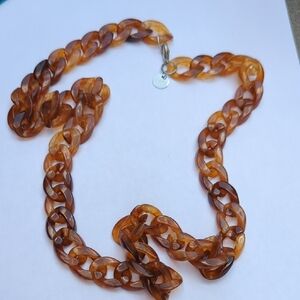 Coti Vision Acrylic Chain Necklace